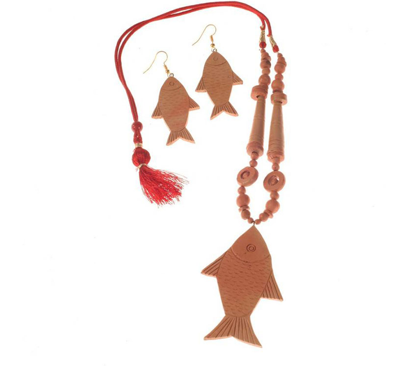 RiverFish Queen Handcrafted Terracotta